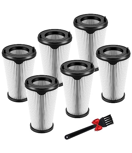 エルゴラピード 掃除機 用 フィルター zb3425bl zb3301 zb3414ak zb3325b EF150 エレクトロラックスコードレス 用 交換部品 6枚入り 無料クリーニングブラシ付き